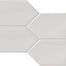 Pickets in Matte White Wall Tile Tile flooring by Paradiso