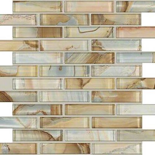 Morphic Glass Mosaics Flooring in Spartel | Paradiso